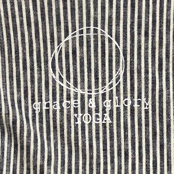 Grace & Glory Yoga Tank Top Striped Gym Running Workout Small Women's - Picture 4 of 7